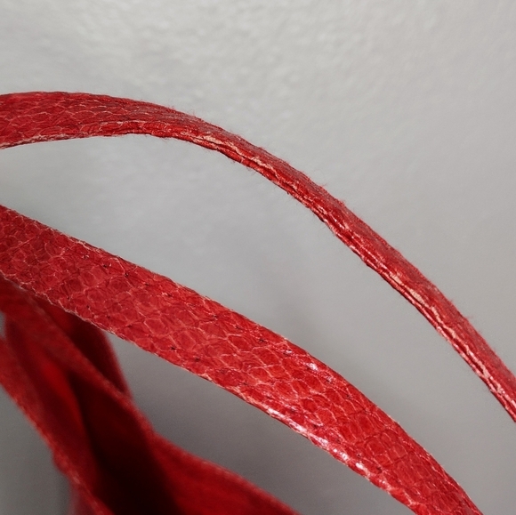 Saks Fifth Avenue Boho Snakeskin Tote Bag - Picture 15 of 16